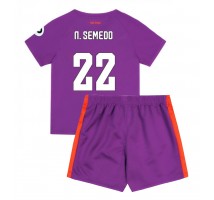 Wolves Nelson Semedo #22 Koszulka Trzecia dzieci 2024-25 Krótki Rękaw (+ krótkie spodenki)